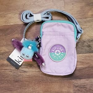 Kipling Crossbody Bag With Keychain New With Tags